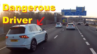 M60 to M62 Motorway impatience causes accidents