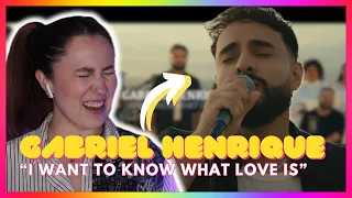 Gabriel Henrique "I Want to Know What Love Is" | Mireia Estefano Reaction Video