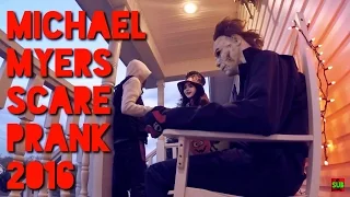 Halloween Michael Myers Scare Prank 2016