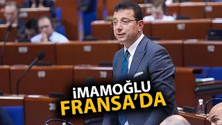 Ekrem İmamoğlu, Fransa'da Avrupa Belediye Başkanları Zirvesi'nde!