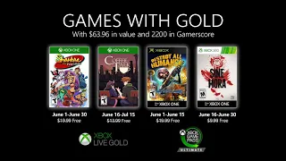 Xbox Games with Gold - June 2020 #xbox #GwG