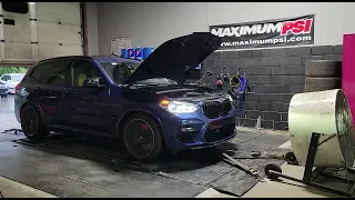 2020 BMW X3M stage 1 93 octane tune Dyno - 640WHP check info for links to Dyno sheet.