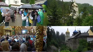 Величне Торжество в Манявському монастирі #УкраїнськийАфон