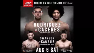 UFC Fight Night 92: Caceres vs. Rodriguez Predictions