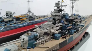 1:350 German Battleships Scharnhorst and Tirpitz