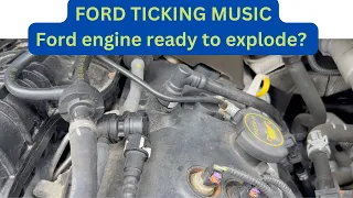 Ford F-150 ticking noise is normal and where it's coming from? Ford engine is a ticking .....?