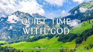 Quiet Time With God : Instrumental Worship, Meditation & Prayer Music with Nature 🌿CHRISTIAN piano