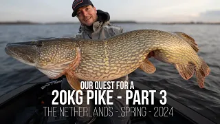 MONSTER ALERT! - Our Quest for a 20KG Pike - ALL-IN on BIG Baits- Part 3