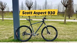 Обзор велосипеда Scott Aspect 930