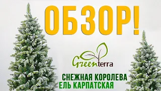 Искусственные елки GreenTerra™ - Снежная королева и Карпатская