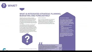 Webinar - Strategic Planning, Budgeting and Forecasting