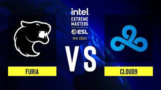 FURIA vs. Cloud9 - Map 1 [Inferno] - IEM Rio 2023 - Upper bracket