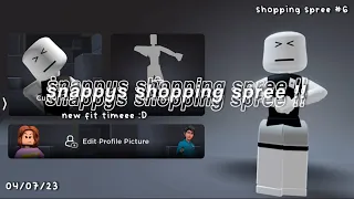 1.5k robux shopping spree !! 😱🛒 (..again) || shopping spree #6🛍