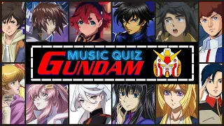 Gundam OST Quiz (Openings and Endings) 🤖💫💥