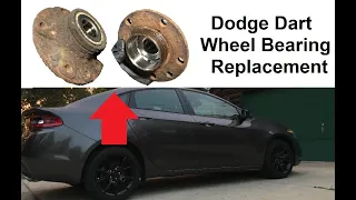 Dodge Dart Rear Wheel Bearing Replacement