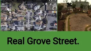 Real Grove Street Location From GTA San Andreas