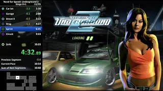 NFS Underground 2 - Stage 0+1 in 10:52:99