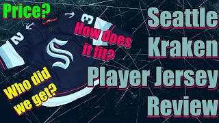 Seattle Kraken Player Jersey Review! (Spoilers, We Love It!)