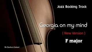 New Jazz Backing Track GEORGIA ON MY MIND F Jazz Standard LIVE Play Along Jazzing mp3 Ray Charles