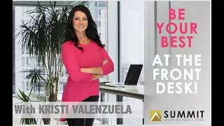 HOW TO BE YOUR BEST AT THE FRONT DESK - Episode 1 - Throw away the word "RECEPTIONIST" forever!