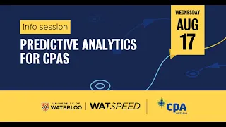 Info session: Predictive analytics for CPAs