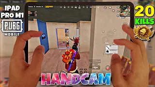 IPad Pro 3rd Generation Gameplay + Handcam 🥶 5 Fingers + Full Gyroscope | PUBG MOBILE