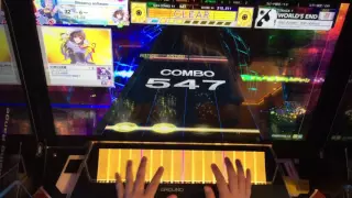 【CHUNITHM】Bad Apple!! feat.nomico(WORLD'S END/避)AJ 手元