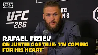 Rafael Fiziev Coming for Justin Gaethje's 'Heart' at UFC 286 - MMA Fighting