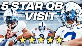 5 STAR QB MICHAEL VAN BUREN PENN STATE VISIT | SHARPSHOT ORIGINAL