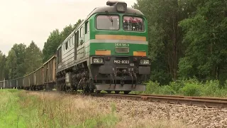 Prawdziwa gratka na rzadko używanej linii kolejowej.  Męczarnia pod górę wśród kolejowej klasyki.