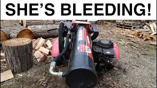 $25 Fix!  Log Splitter Hydraulic Control Valve O-Ring Rebuild.