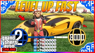 *SOLO* INSANE THIS IS NOW THE FASTEST WAY TO LEVEL UP IN GTA 5 ONLINE (LEVEL IN A DAY) RP METHOD