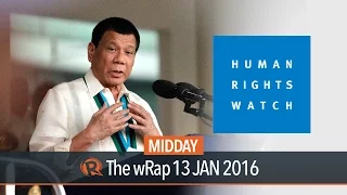 Watchdog blasts populist Duterte for 'rights calamity'