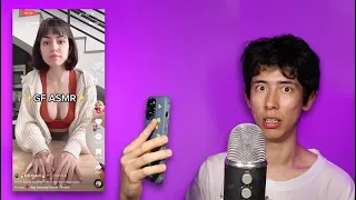 ASMRtist reacts to sus Tiktok ASMR...