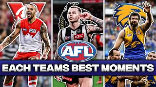 Every AFL Teams Best Moments Of 2022