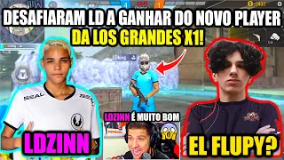 LDZINN FOI DESAFIADO A VENCER DO NOVO JOGADOR DA LOS GRANDES NO X1, EL FLUPY CONFIRMADO?!