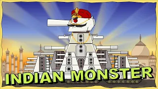 "Indian KV44 - Birth of the Monster" Cartoons about tanks