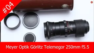 Meyer Optik Görlitz Telemegor 250mm f5 5 - Fotógrafos que dizem Ni #04