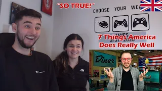 British Couple Reacts to 7 Things America Does Really Well