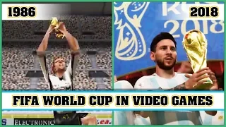 FIFA WORLD CUP video games evolution [1986 - 2018]