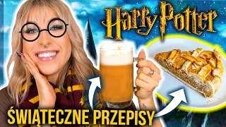 Testuję ŚWIĄTECZNE PRZEPISY ⚡️ kremowe piwo i ulubione ciasto Harrego Pottera Agnieszka Grzelak Vlog