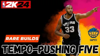 Rare builds NBA 2K24 Tempo-pushing five (build no. 63)
