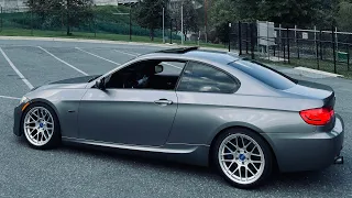 BMW E92 335i Straight Pipe and Flames