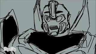 Knockout dodges a bullet (train)-Transformers animatic