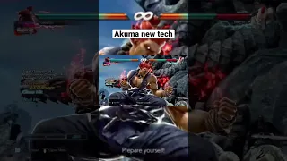 Tekken 7 Akuma new tech