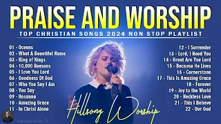 Oceans - Hillsong Worship Christian Worship Songs 2024 ✝✝ Best Praise And Worship Lyrics #6