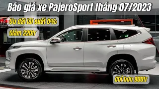 Giảm sốc dọn kho: Giá xe PajeroSport lao dốc không phanh| Số lượng có hạn. Liên hệ 035.883.1177