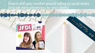 selling on social media tips and how to shift your mindset