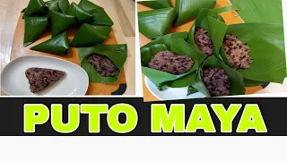 PUTO MAYA//How To Make Puto Maya Bisaya//Easy recipe with tapul rice//step-by-step