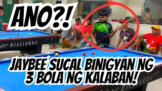 Jaybee Sucal binigyan ng 3 bola ng Kalaban! Ano?